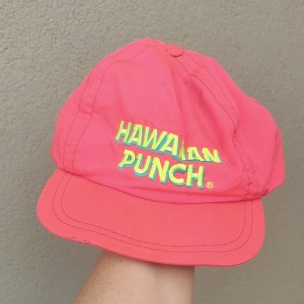 2/$15 80s Hawaiian Punch Pink Cap